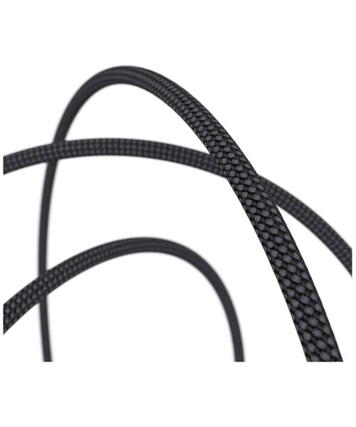 Dlouhý nabíjecí a datový opletený kabel FIXED s konektory USB-C/USB-C, PD 3.1, 2 m, USB4gen2 20Gbps,