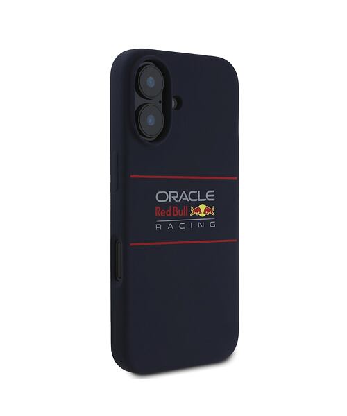 Red Bull Silicone Horizontal Logo MagSafe Zadní Kryt pro iPhone 16 Navy