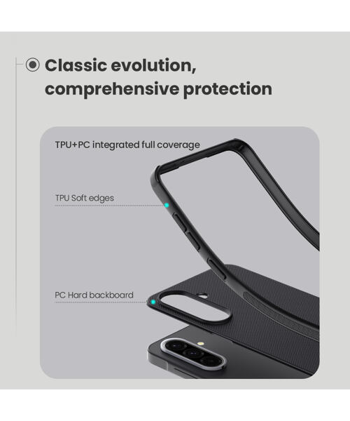 Nillkin Super Frosted PRO Magnetic Zadní Kryt pro Samsung Galaxy A36 5G Black