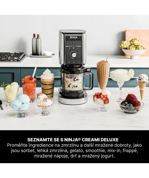 Ninja Creami Deluxe Ice Cream Maker 0,7L Black