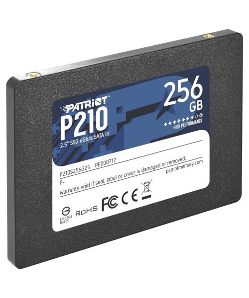 PATRIOT P210/256GB/SSD/2.5''/SATA/3R