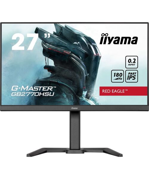 iiyama G-Master/GB2770HSU-B6/27''/IPS/FHD/180Hz/0,2ms/Black/3R