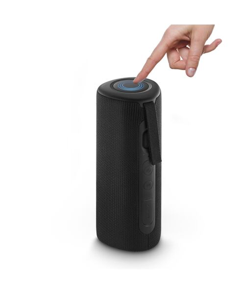 Hama Pipe 3.0, Bluetooth reproduktor, vodě odolný podle IPX5, 24 W, 10 světelných, režimů, černý