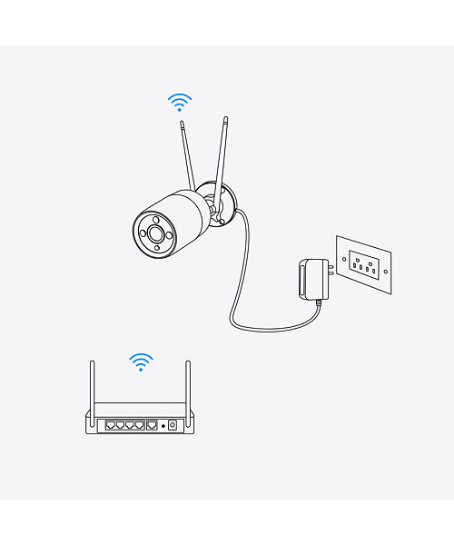 Reolink W430 Kupole Bezpečnostní IP kamera Venkovní 3840 x 2160 px Zeď