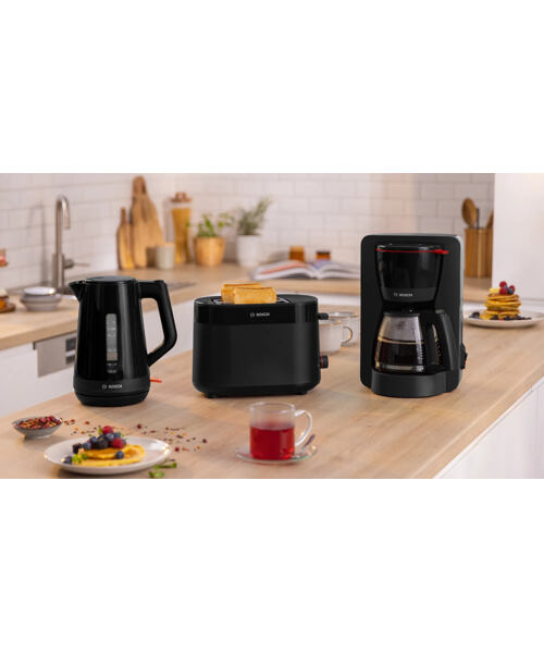 Bosch TWK1M123 elektrická konvice 1,7 l 2400 W Černá