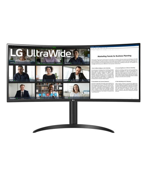 LG UltraWide/34WR55QK-B/34''/VA/wQHD/100Hz/5ms/Černá/2R