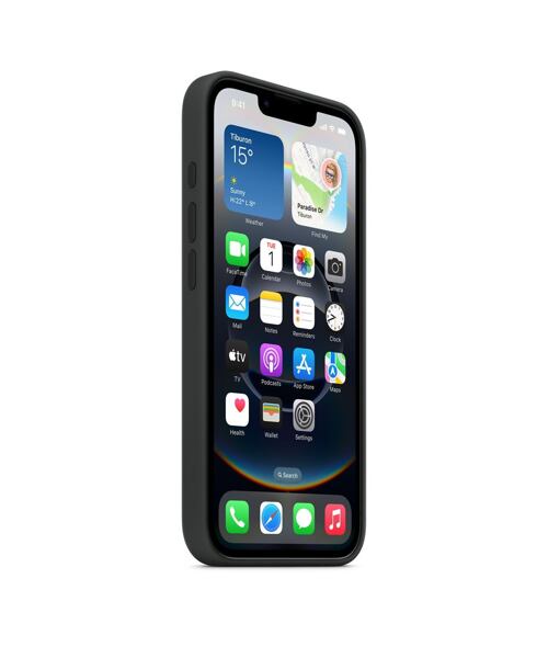 Apple iPhone 16e Silicone Case Black