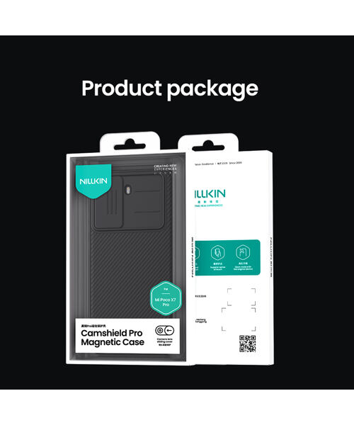 Nillkin CamShield PRO Magnetic Zadní Kryt pro Poco X7 Pro 5G Black