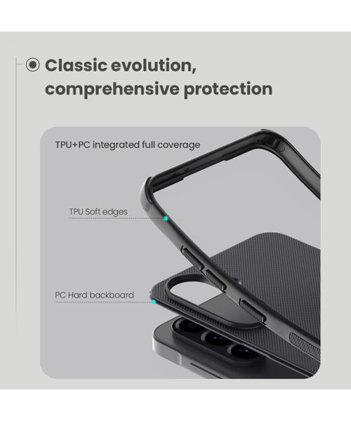 Nillkin Super Frosted PRO Zadní Kryt pro Samsung Galaxy A56 5G Dark Green