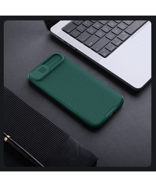 Nillkin CamShield PRO Zadní Kryt pro Apple iPhone 16e Deep Green