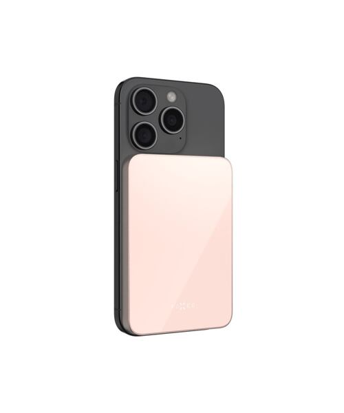 Powerbanka FIXED MagZen 5 Crystal s bezdrátovým nabíjením se standardem Qi2 a podporou MagSafe, 5 00