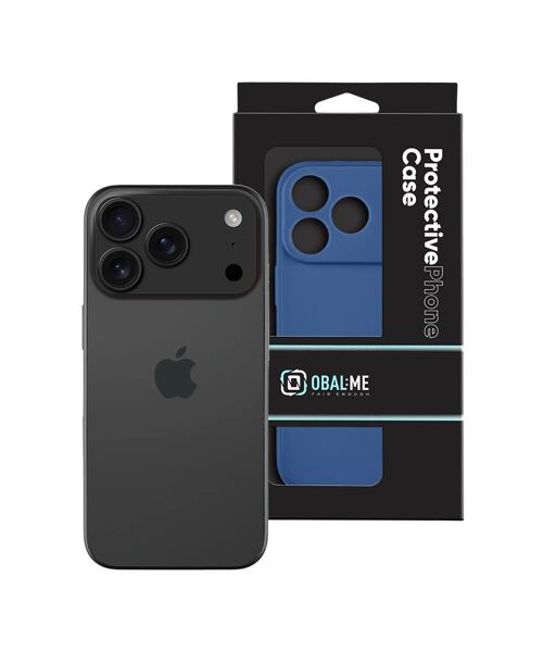 OBAL:ME Matte TPU Kryt pro Apple iPhone 17 Pro Dark Blue
