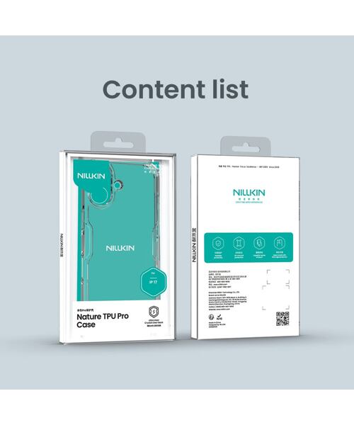 Nillkin Nature TPU PRO Kryt pro Apple iPhone 17 Transparent