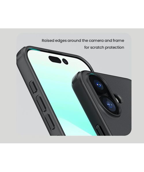 Nillkin Super Frosted PRO Zadní Kryt pro Apple iPhone 17 Black