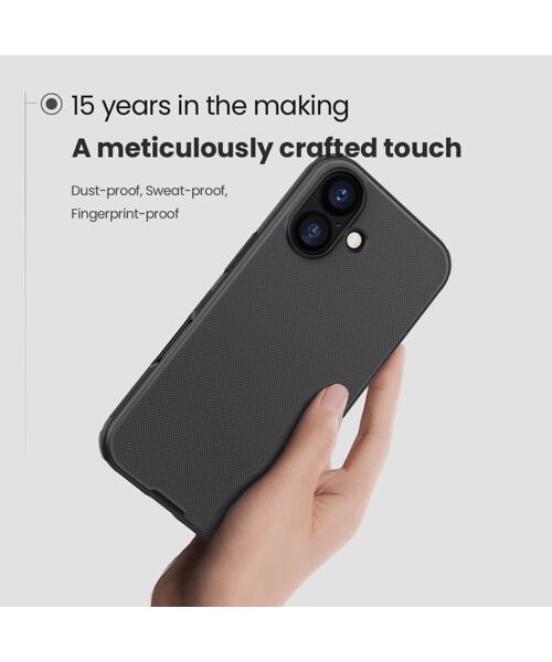 Nillkin Super Frosted PRO Magnetic Zadní Kryt pro Apple iPhone 17 Black