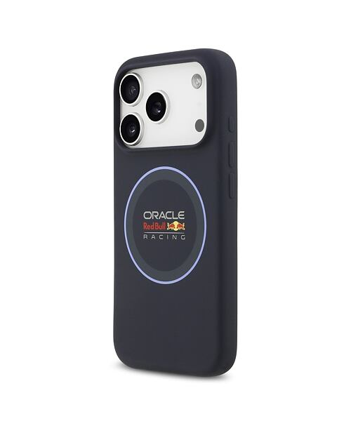 Red Bull Silicone Blue Ring MagSafe Zadní Kryt pro iPhone 17 Pro Navy