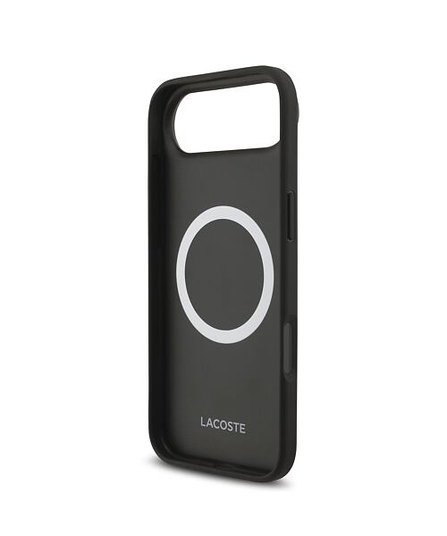 Lacoste Iconic Petit Pique MagSafe Zadní Kryt + Peněženka pro iPhone Air Black