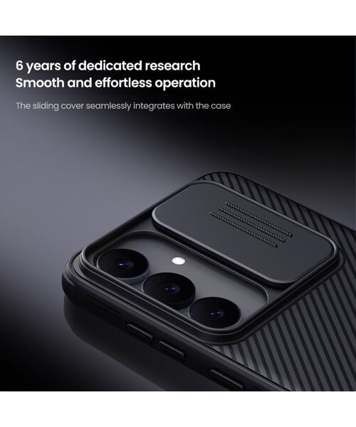 Nillkin CamShield PRO Magnetic Zadní Kryt pro Samsung Galaxy S25 FE Black