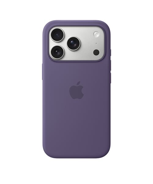 APPLE iPhone 17 Pro Silicone Case with MS – Purple Fog