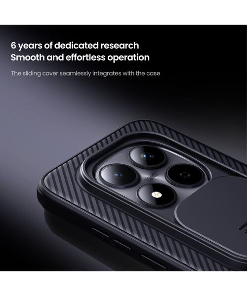 Nillkin CamShield PRO Zadní Kryt pro Xiaomi Redmi Note 15 Pro 5G Black