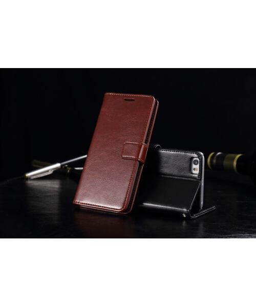 Kožený flipcase pro Xiaomi Redmi Note 5 (OEM)