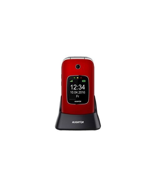 Aligator V650 Senior Silver/Red