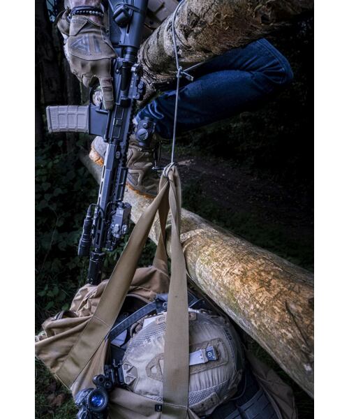 Tactical Fast Rope Aramid Cable USB-C/USB-C 100W 20V/5A 1m Grey