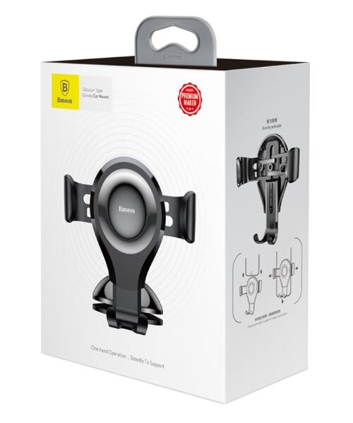 Baseus SUYL-XP01 Osculum Gravity Držák do Auta Black