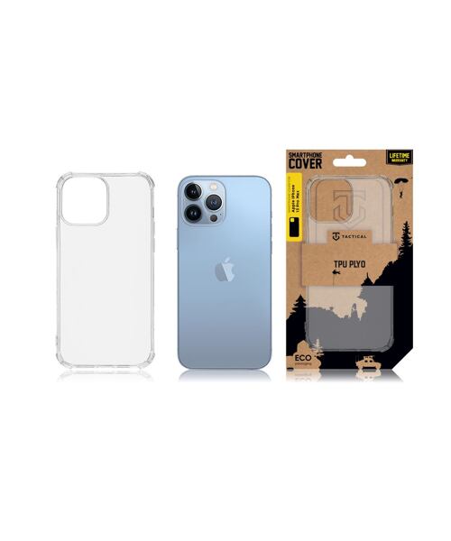 Tactical TPU Plyo Kryt pro Apple iPhone 13 Pro Max Transparent