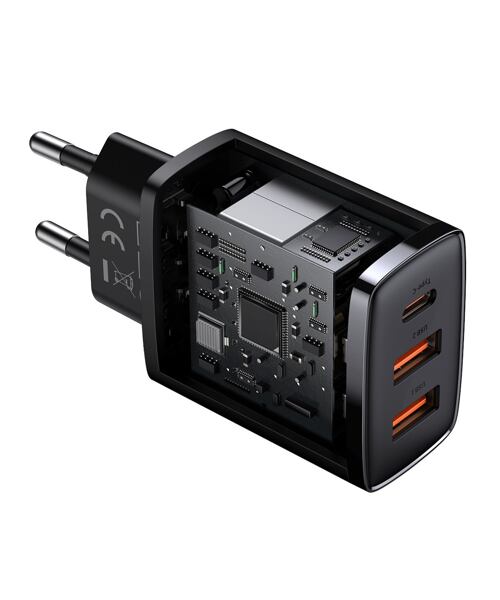 Baseus CCXJ-E01 Compact Quick Nabíječka USB-C 30W Black