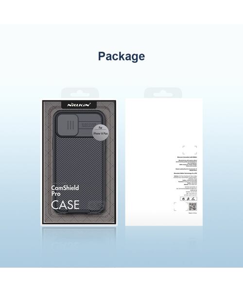 Nillkin CamShield PRO Magnetic Zadní Kryt pro Apple iPhone 14 Plus Black