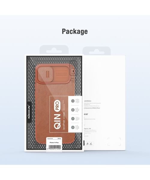 Nillkin Qin Book PRO Pouzdro pro Apple iPhone 14 Plus Black