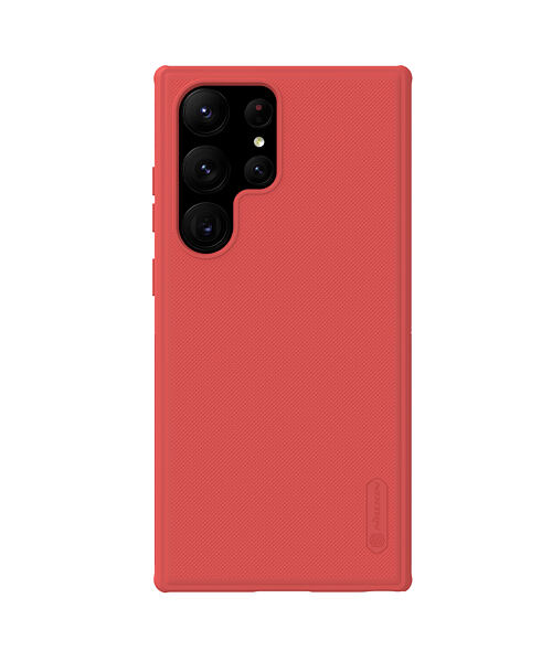 Nillkin Super Frosted PRO Zadní Kryt pro Samsung Galaxy S23 Ultra Red