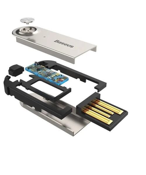 Baseus CABA01-01 Bluetooth 5.0 Adaptér do 3.5mm Jack Black