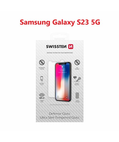 TEMPERED GLASS SWISSTEN FOR SAMSUNG S911 GALAXY S23 5G RE 2,5D