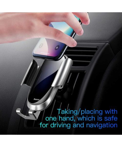 Baseus Univerzální držák do auta Future s upevněním do ventilační mřížky černý