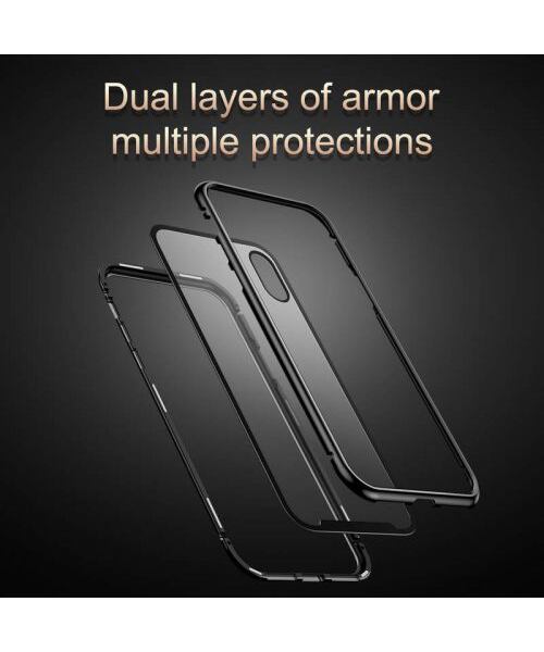 Baseus iPhone Xs Max case Magnetite hardware Gold (WIAPIPH65-CS0V)