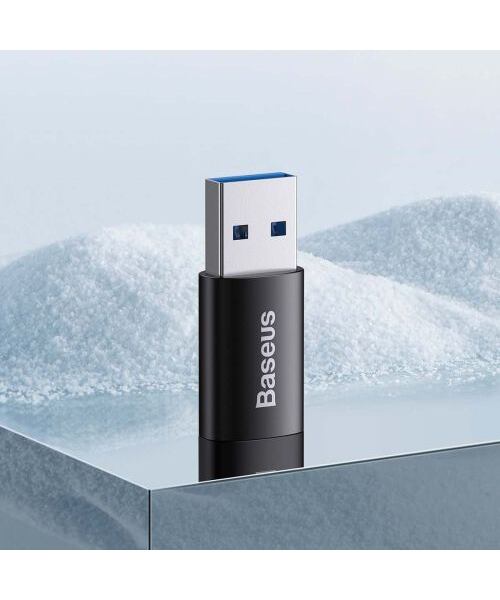Baseus Ingenuity Mini OTG Adaptér z USB-C na USB-A Black