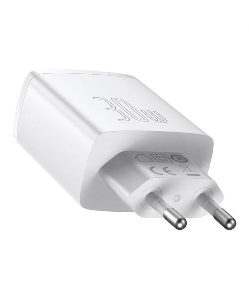 Baseus CCXJ-E02 Compact Quick Nabíječka USB-C 30W White