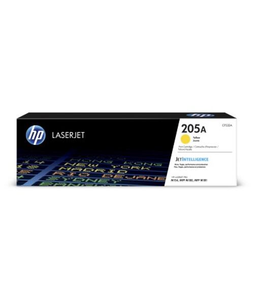 HP 205A Yellow Original LJ Toner Cartridge, CF532A