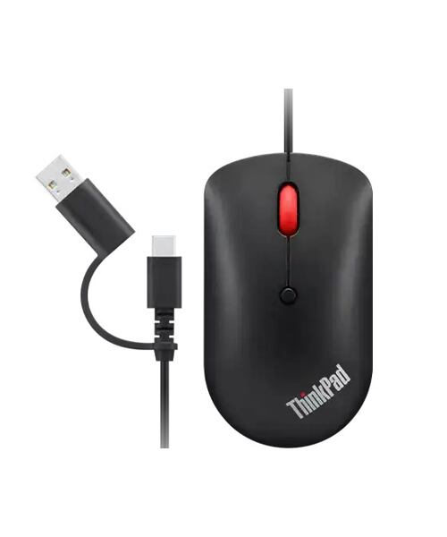 Lenovo ThinkPad/Cestovní/Optická/Drátová USB/Černá