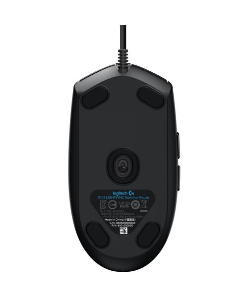 Logitech G102 Gen2/Herní/Optická/8 000 DPI/Drátová USB/Černá