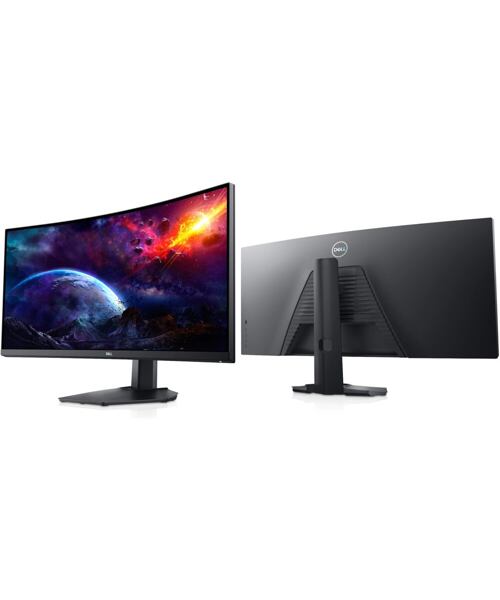 DELL LCD S3422DWG - 34"/VA/LED/WQHD/3440x1440/21:9/144Hz/2ms/3000:1/400 cd/m2/DP/HDMI/VESA/3YNBD