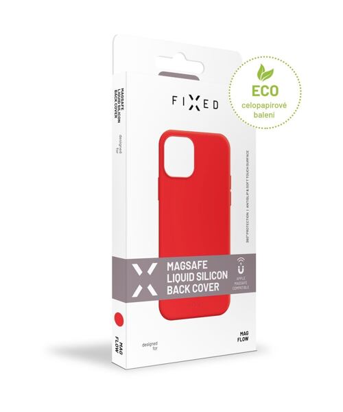 FIXED MagFlow for Apple iPhone 13, red