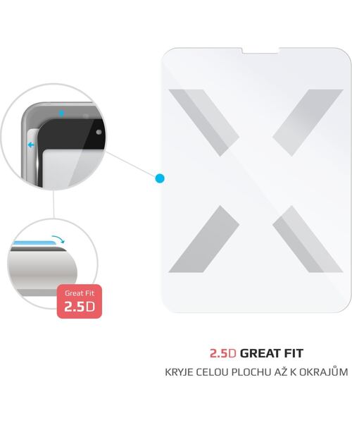 Ochranné tvrzené sklo FIXED pro Apple iPad Pro 11" (2018/2020/2021/2022), čiré