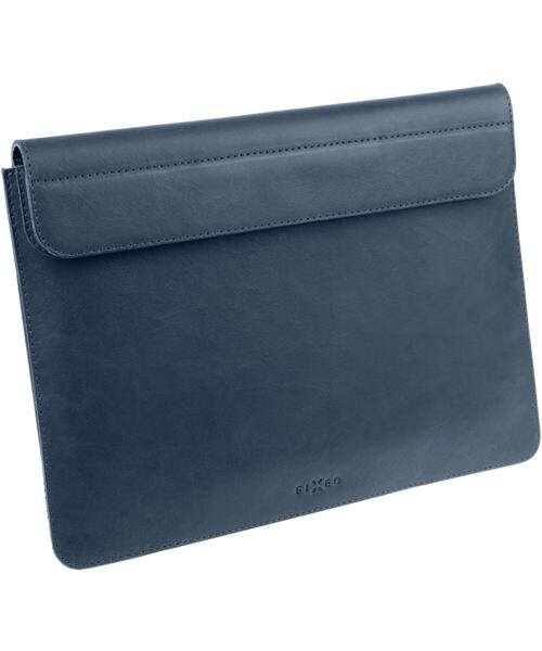 Kožené pouzdro FIXED Oxford pro všechny modely Apple iPad s úhlopříčkou displeje 10-11", modré