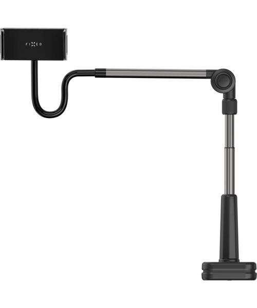 Univerzální držák na tablet/telefon pro upevnění na stůl FIXED Relax s otočným a nastavitelným ramen