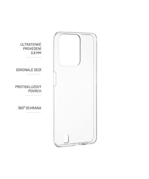TPU gelový kryt FIXED Story pro Realme C31, čirý