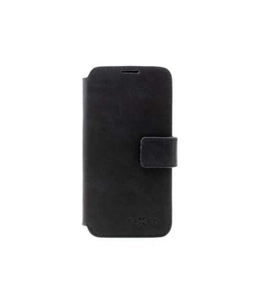 Kožené pouzdro typu kniha FIXED ProFit pro Samsung Galaxy A34 5G, černé