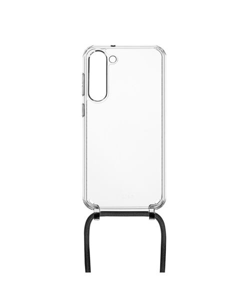 Pouzdro FIXED Pure Neck s černou šňůrkou na krk pro Samsung Galaxy S23+